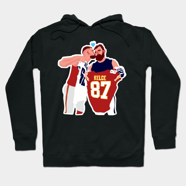 Travis KELCE x Jason KELCE Hoodie by Mic jr